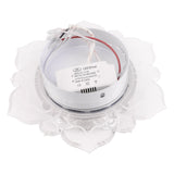 Modern LED aisle lights flower-shaped crystal spotlights downlights embedded ceiling creative corridor living room bedroom