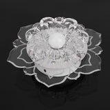 Modern LED aisle lights flower-shaped crystal spotlights downlights embedded ceiling creative corridor living room bedroom