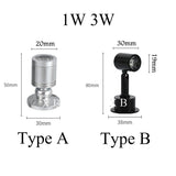 LED Surface mount cabinet mini spot light 3W 110V 220v downlight 12v dc jewelry show Include Led Driver 4000K Ceiling light lamp