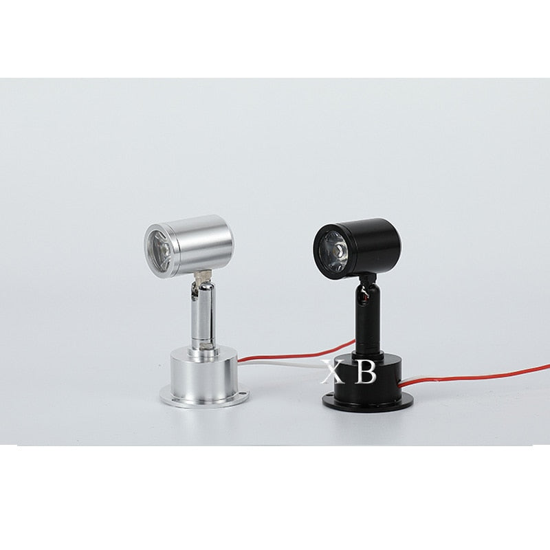 LED Surface mount cabinet mini spot light 3W 110V 220v downlight 12v dc jewelry show Include Led Driver 4000K Ceiling light lamp