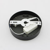 LED Panel Light 1pcs black 6W 9w 12W 18W 24w Surface Mounted LED Ceiling Lights AC85-265V Round Square LED Downlight