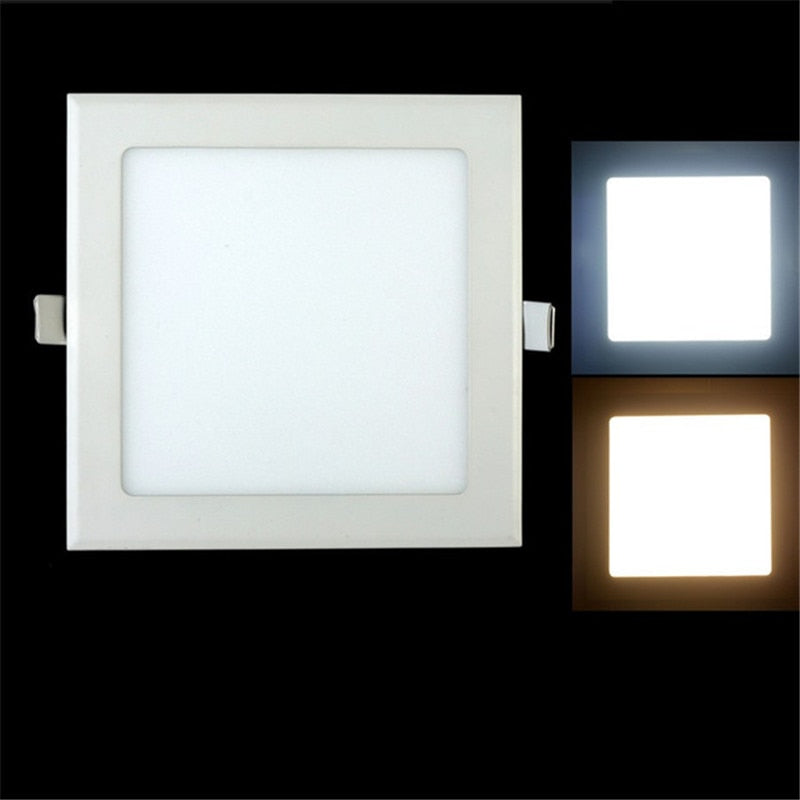 Ultra thin 25W LED ceiling recessed Light grid downlight slim square panel Spot light for Indoor Lighting