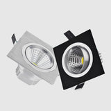 Dimmable Recessed LED Downlights 7W 9W 12W 15W COB LED Ceiling Spot Lights AC110-240V LED Ceiling Lamps Indoor Lighting