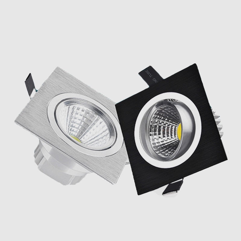 Dimmable Recessed LED Downlights 7W 9W 12W 15W COB LED Ceiling Spot Lights AC110-240V LED Ceiling Lamps Indoor Lighting