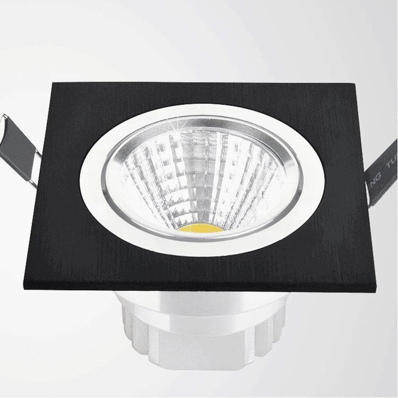 Dimmable Recessed LED Downlights 7W 9W 12W 15W COB LED Ceiling Spot Lights AC110-240V LED Ceiling Lamps Indoor Lighting