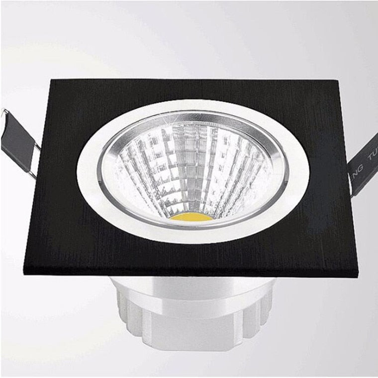 Dimmable Recessed LED Downlights 7W 9W 12W 15W COB LED Ceiling Spot Lights AC110-240V LED Ceiling Lamps Indoor Lighting