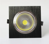Dimmable Recessed LED Downlights 7W 9W 12W 15W COB LED Ceiling Spot Lights AC110-240V LED Ceiling Lamps Indoor Lighting