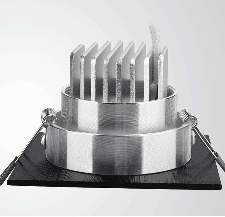 Dimmable Recessed LED Downlights 7W 9W 12W 15W COB LED Ceiling Spot Lights AC110-240V LED Ceiling Lamps Indoor Lighting