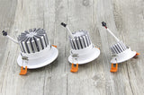 Dimmable LED Recessed Downlight 6W 9W 12W 15W 18W COB Chip LED Ceiling light Spot Lamp White/ Warm white/Natural White