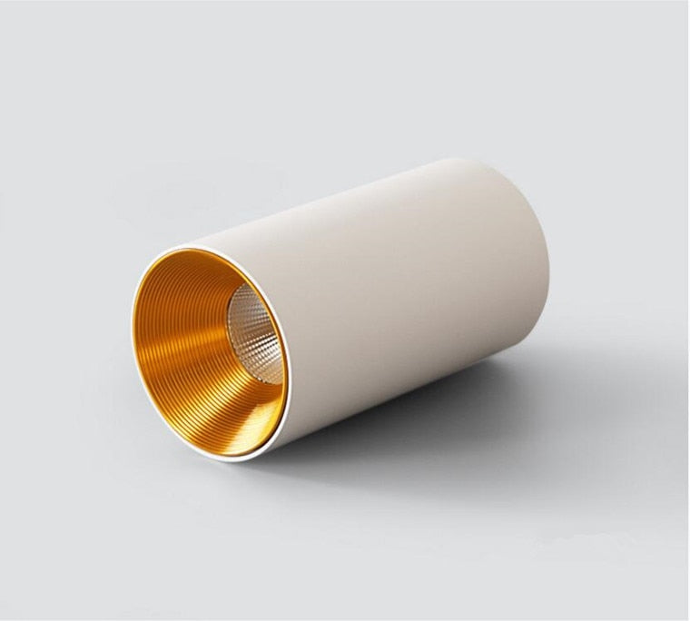 Cylindrical Anti Glare Dimmable LED Downlights 9W 12W 15W COB LED Ceiling Spot Lights AC85-265V LED Ceiling Lamp Indoor Lighting