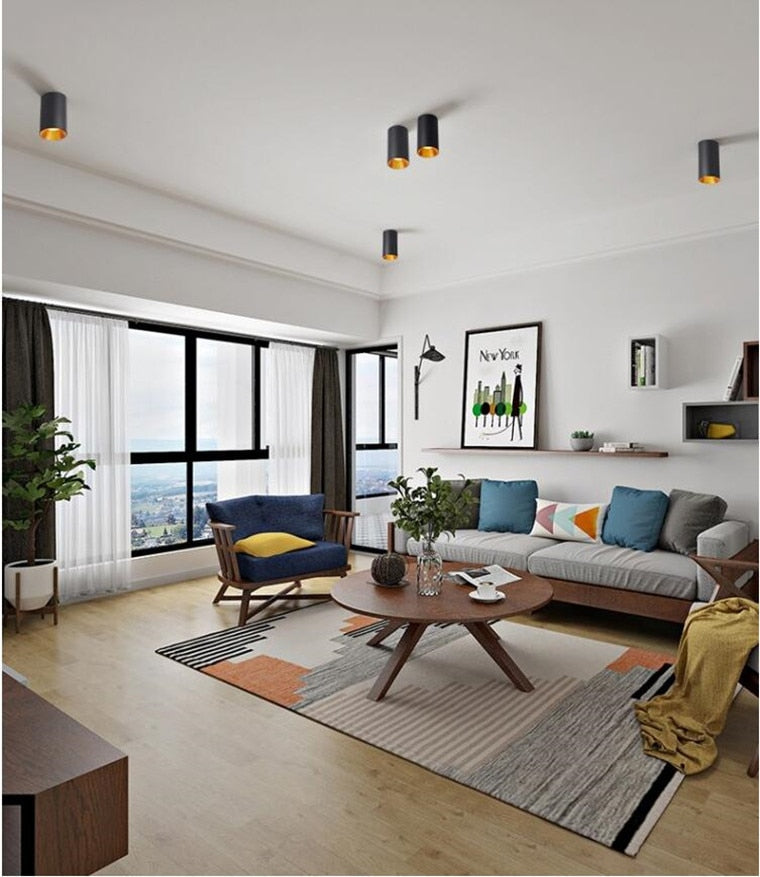 Cylindrical Anti Glare Dimmable LED Downlights 9W 12W 15W COB LED Ceiling Spot Lights AC85-265V LED Ceiling Lamp Indoor Lighting