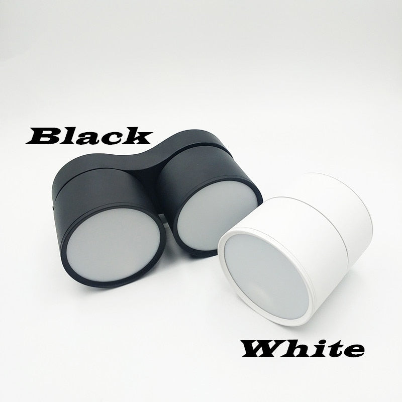 Dimmable Anti Glare Rotating Folding LED Downlights 7W/10W/15W LED Ceiling Spot Lights 85-265V LED Ceiling Lamps Indoor Lighting