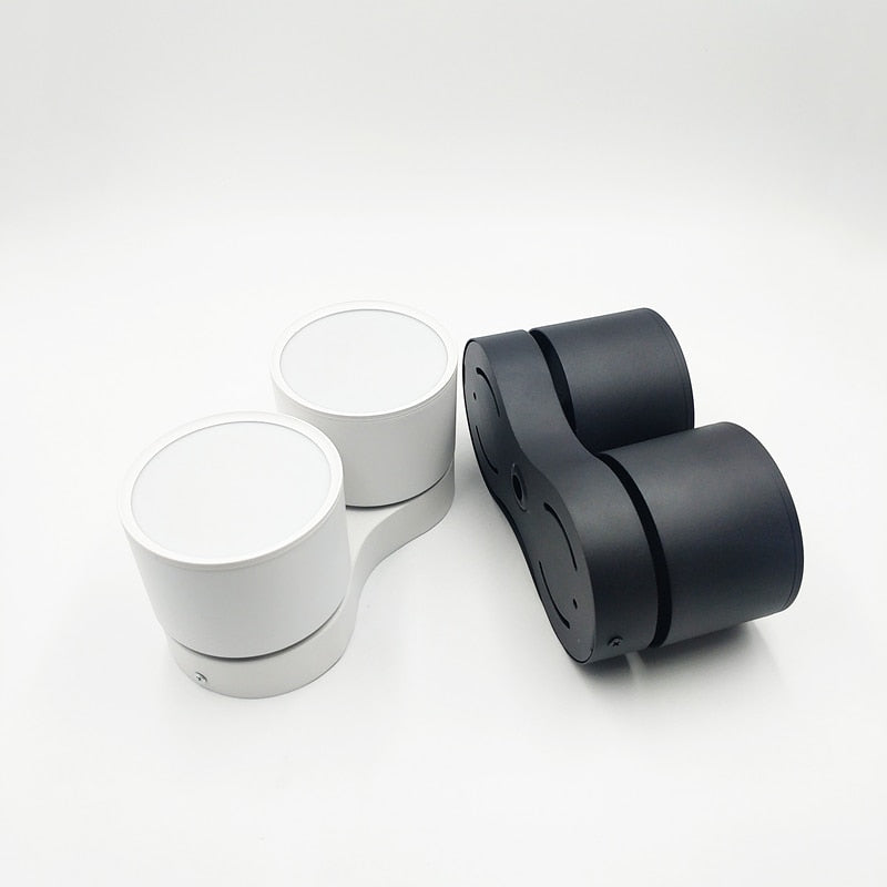 Dimmable Anti Glare Rotating Folding LED Downlights 7W/10W/15W LED Ceiling Spot Lights 85-265V LED Ceiling Lamps Indoor Lighting