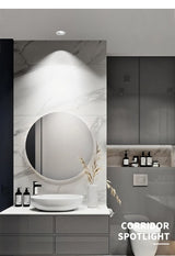 DVOLADOR Waterproof LED Downlight IP65 LED Downlight Spot Light 15W/12W/9W/7W/5W Super Bright AC220V/110V Recessed Ceiling Lamp