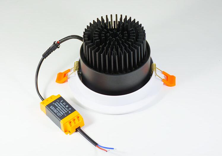 LED COB Downlight Dimmable AC110-240V 3W 5W 7W 9W 12W 15W 18W  Recessed Ceiling Lamp Spot light Bulbs Lndoor Lighting