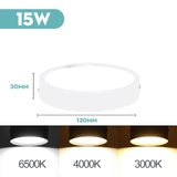 Mini Small LED Ceiling Lamp 220V Led Ceiling Lights 5/10/15/25W Spot Led Lighting Fixture Panel Light for Living Room Bedroom