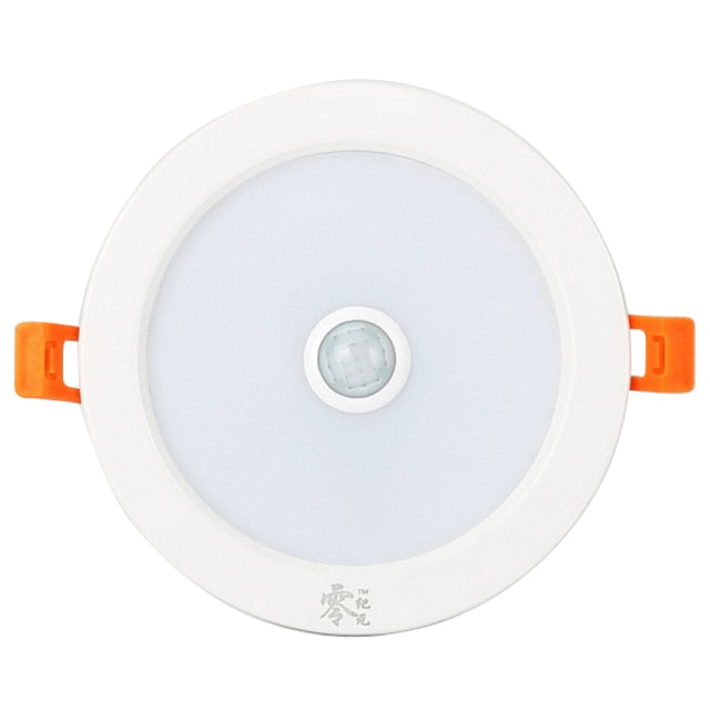 LED Downlight PIR Motion Sensor 3W 5W 9W 18W Down Lights Induction Round Led Panel Lamp 220V Recessed Spotlight Indoor Lighting