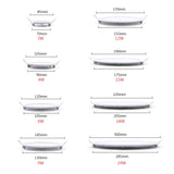 LED Panel Light 3W 4W 6W 9W 15W 18W 24W Square Circular Downlight Recessed Bathroom Ceiling Lamp AC85-265V Warm/Cold White