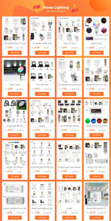 MiBOXER 2.4G 4 Zone 8 Zone wireless Remote RF RGBWW RGB CCT  led Bulb LED downlight switch led strip panel light controller