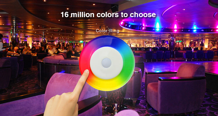 MiBOXER 2.4G 4 Zone 8 Zone wireless Remote RF RGBWW RGB CCT  led Bulb LED downlight switch led strip panel light controller