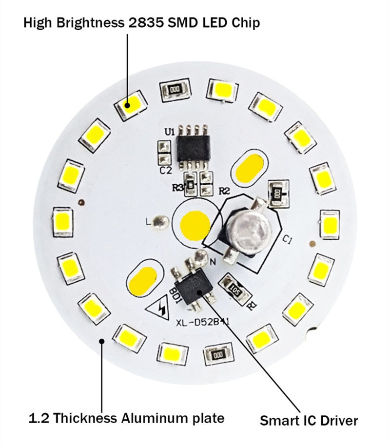Ultra-thin Portable Downlight Without Driver 12W 18W Recessed LED Spotlight Simple Installation Ceiling Lamp Foyer Lighting