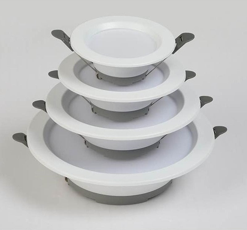 Ultra-thin Portable Downlight Without Driver 12W 18W Recessed LED Spotlight Simple Installation Ceiling Lamp Foyer Lighting