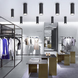 Long Tube Led Downlight Surface Mounted Led Spot Modern Aluminum Spot Light Indoor Living Room Kitchen Store Office Ceiling Lamp