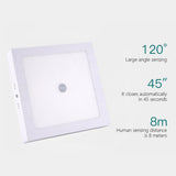 LED Panel 6/12/18/24W AC180-265V Ultra-thin IR Motion Sensor Modern Led Ceiling Lights Surface Mounted down light for home