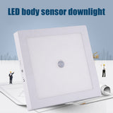 LED Panel 6/12/18/24W AC180-265V Ultra-thin IR Motion Sensor Modern Led Ceiling Lights Surface Mounted down light for home
