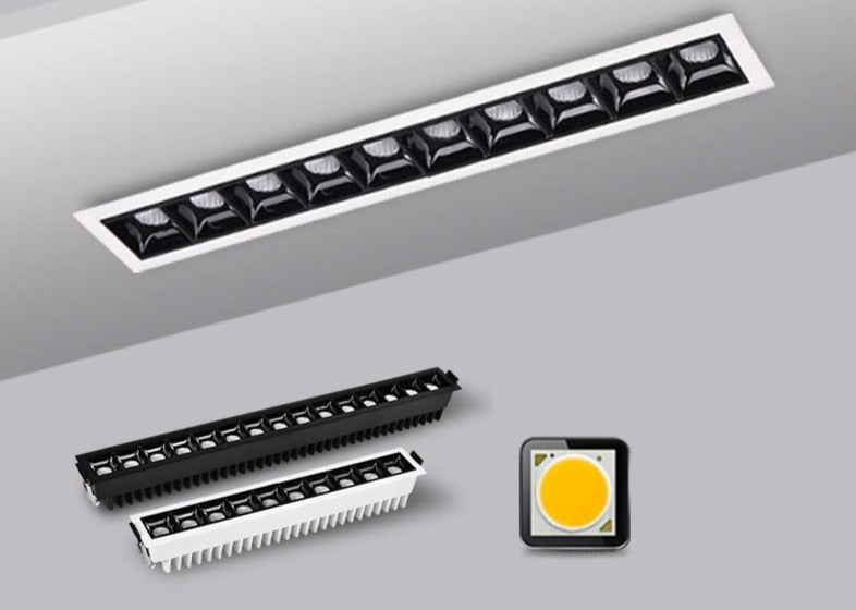 Recessed Square COB Dimmable LED Downlights 2W/4W/6W/10W/20W/30W LED Ceiling Spot Lights AC85V~265V Lights Indoor Lighting