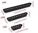 Recessed Square COB Dimmable LED Downlights 2W/4W/6W/10W/20W/30W LED Ceiling Spot Lights AC85V~265V Lights Indoor Lighting