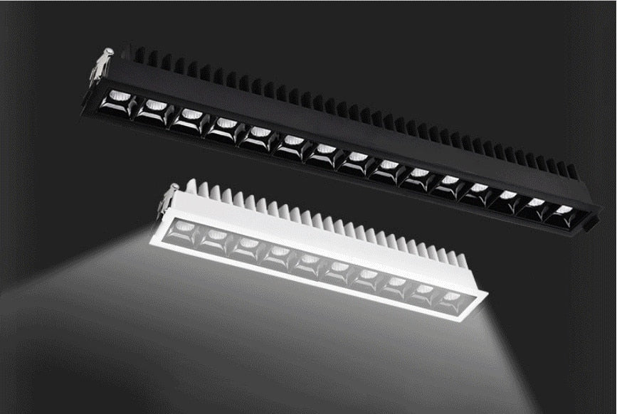 Recessed Square COB Dimmable LED Downlights 2W/4W/6W/10W/20W/30W LED Ceiling Spot Lights AC85V~265V Lights Indoor Lighting