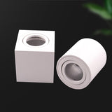 High Quality Surface Mounted Ceiling Lamps Rotating Commercial Lighting Adjustable Frame MR16 GU10 Bulb Fixture Downlight Holder