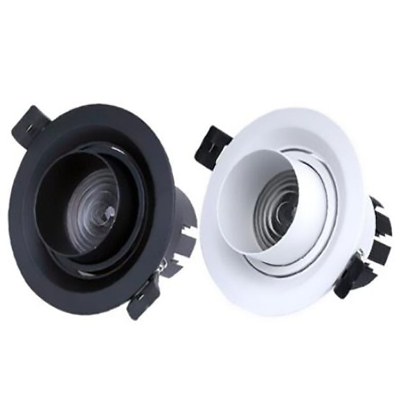 Dimbare Led Ingebed Zoom 15-60 Graden Cob Downlighters 8W 12W 15W 18W 21W 24W Plafondlamp Spot lichten AC110-220V Indoor Verlichti