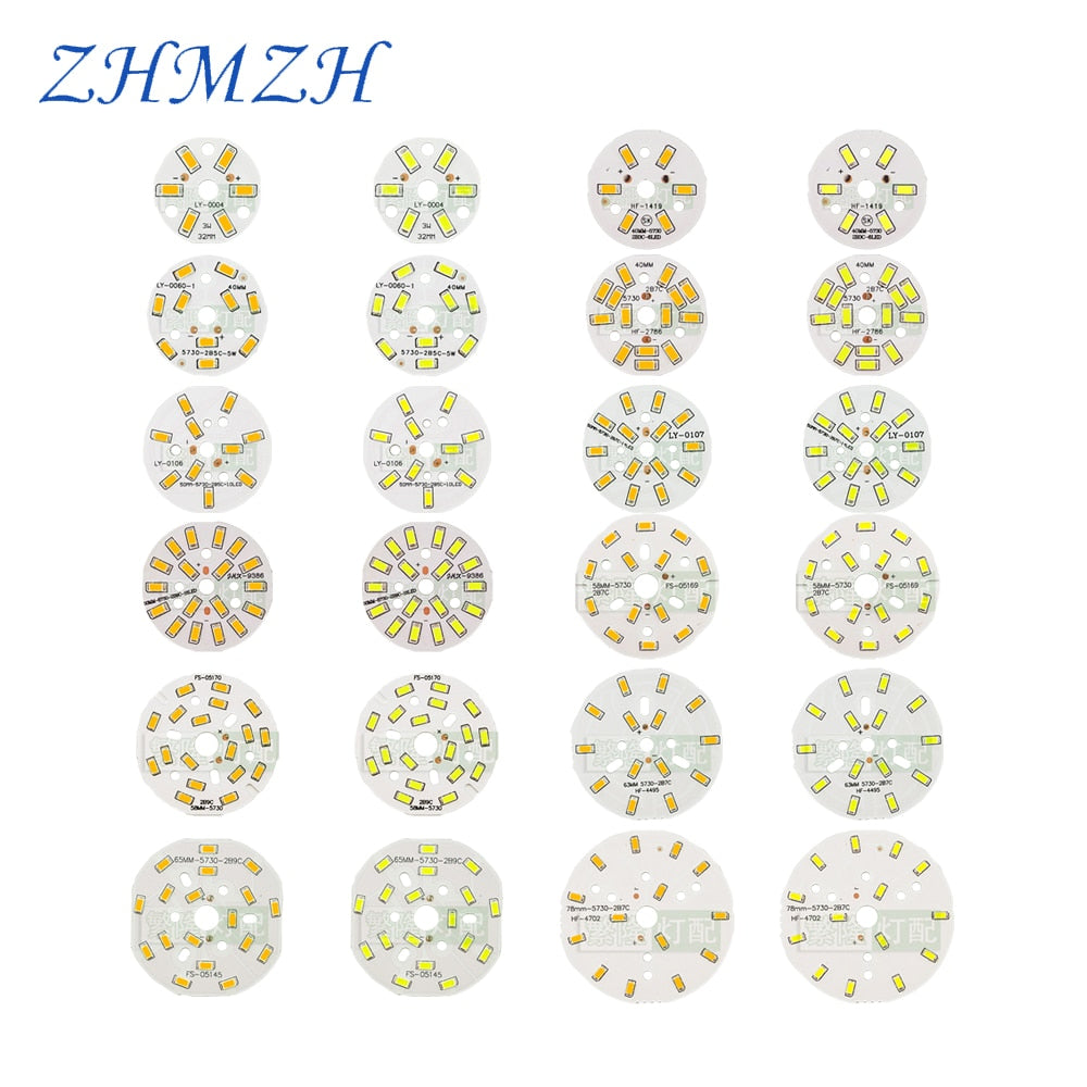 LED Chips SMD5730 Constant Current 5pcs/Lot 3W 5W 7W 9W 240mA 260mA Input Light Bead With Cold White/Warm DIY Downlight