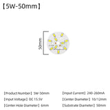 LED Chips SMD5730 Constant Current 5pcs/Lot 3W 5W 7W 9W 240mA 260mA Input Light Bead With Cold White/Warm DIY Downlight