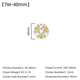 LED Chips SMD5730 Constant Current 5pcs/Lot 3W 5W 7W 9W 240mA 260mA Input Light Bead With Cold White/Warm DIY Downlight