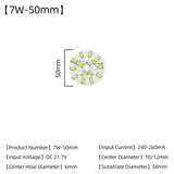 LED Chips SMD5730 Constant Current 5pcs/Lot 3W 5W 7W 9W 240mA 260mA Input Light Bead With Cold White/Warm DIY Downlight