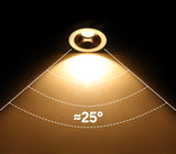 DBF Anti-Glare Ceiling Spot Light 7W 12W 15W 18W Black/White/Gold/Silver Reflector Hotel Wall Washer Dimmable Embedded Downlight