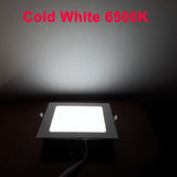 Ultra thin 3W 6W 9W 12W 15W 18W 24W LED downlight Square LED panel / painel light 4000K bedroom luminaire Ceiling Recessed lamp