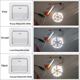 LED bulb dimming PCB board, Mix color aluminum plate base, Switch dimming board for downlight 9W 63mm 3W 5W 7W 9W available