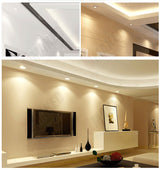 LED bulb dimming PCB board, Mix color aluminum plate base, Switch dimming board for downlight 9W 63mm 3W 5W 7W 9W available