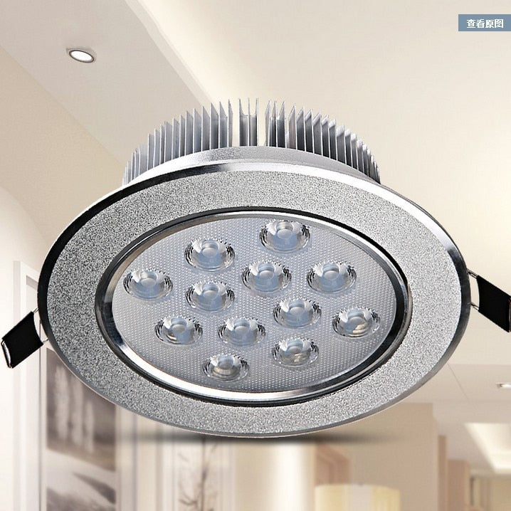 Ceiling LED Downlight/Spotlights/Barrel 1W 3W 5W 7W 9W 12W 15W 18W 21W 24W embedded Hole lamp for Industrial family