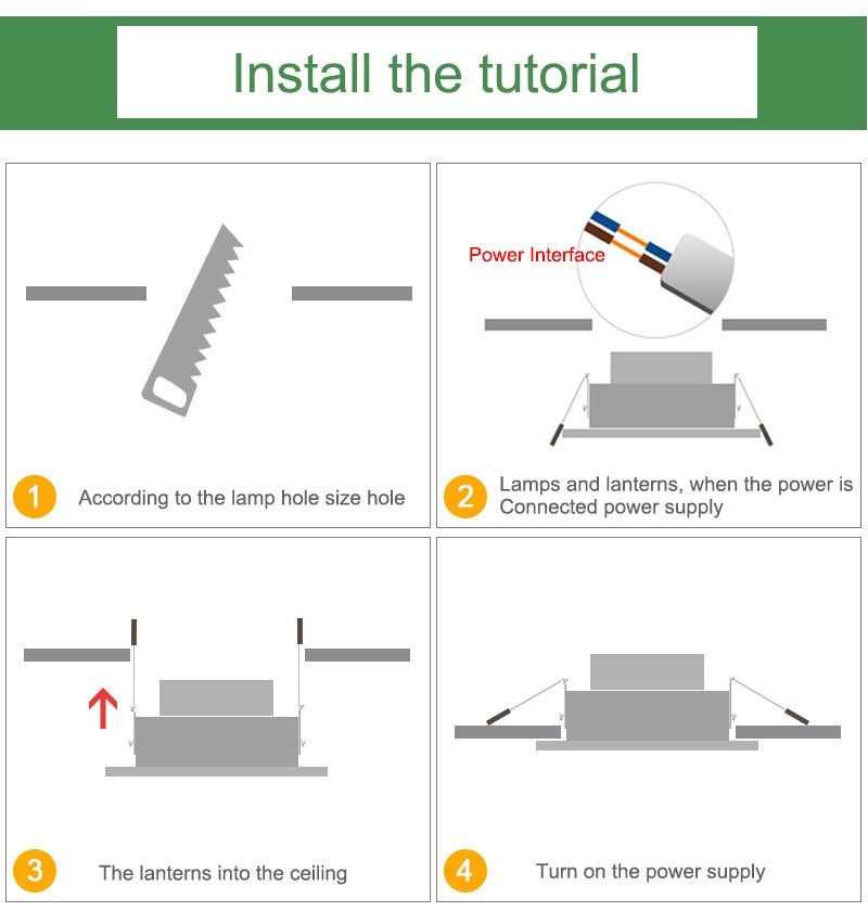 Kaguyahime 1pc/4pcs 3W-18W LED Downlight 220V Silver White Ultra Thin Recessed LED Spot Lighting For Kitchen Ceiling Indoor 15W