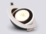 Rotatable Angle LED Recessed Downlight 5W 7W 10W 15W 18W LED Ceiling Spot Light AC 110V 220V Black/White Housing Light