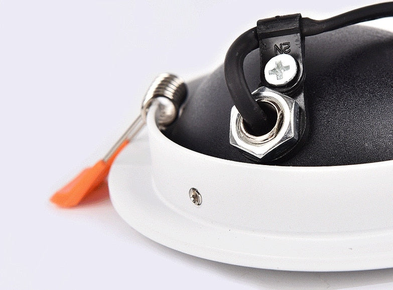 Rotatable Angle LED Recessed Downlight 5W 7W 10W 15W 18W LED Ceiling Spot Light AC 110V 220V Black/White Housing Light