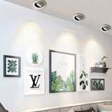 Rotatable Angle LED Recessed Downlight 5W 7W 10W 15W 18W LED Ceiling Spot Light AC 110V 220V Black/White Housing Light