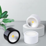 Dimmable LED Downlights 6W 10W 14W 20W COB LED Ceiling Lamp Spot Lights AC85-265V LED Wall Lamp Indoor Lighting White Black