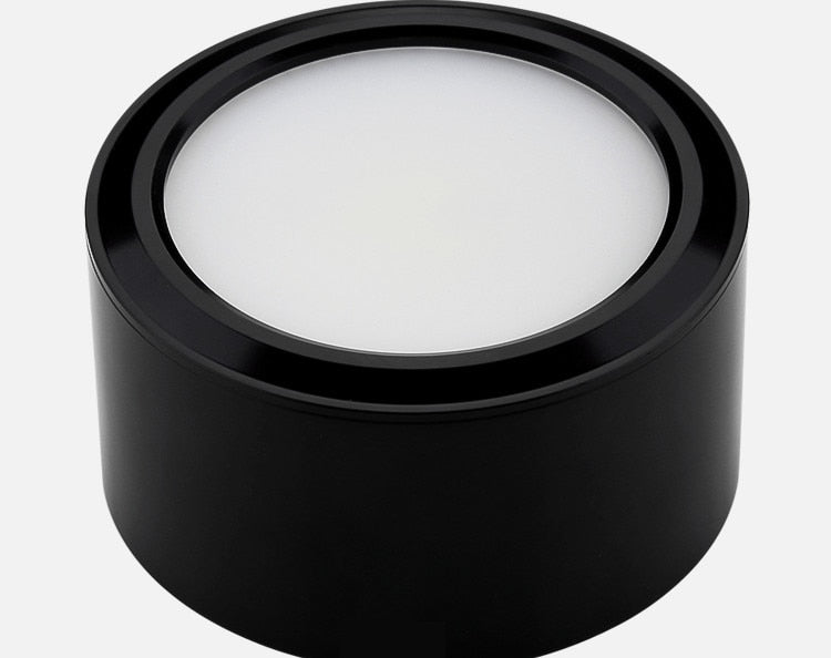 Dimmable LED Downlights 6W 10W 14W 20W COB LED Ceiling Lamp Spot Lights AC85-265V LED Wall Lamp Indoor Lighting White Black