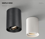 Surface Mounted Ceiling Downlight with 7W 9W 12W 15W GU10 Bulb Replaceable LED Spot Light AC85-265V Warm/Natural/Cold White